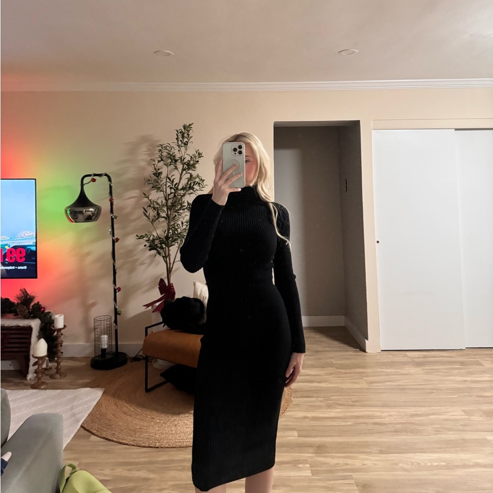 KNIT SLIM DRESS